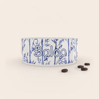 Gamelle Motif Bambou Bleu