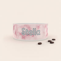 Gamelle Motif Marbre Rose